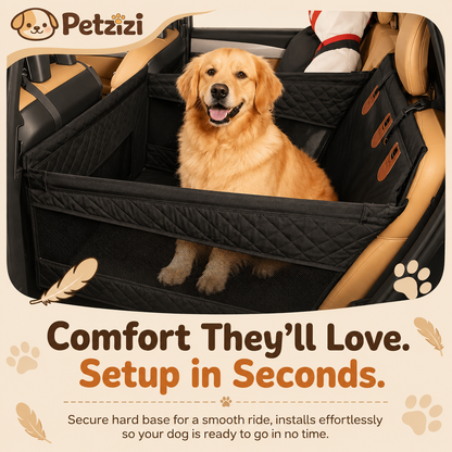 Petzizi Hard Bottom Single Seat Cover