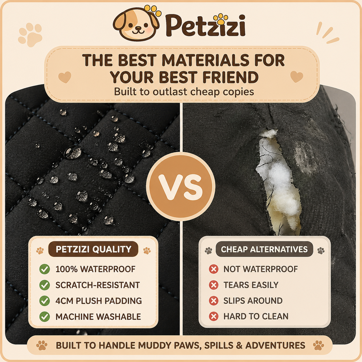 Petzizi Dog Boot Cover
