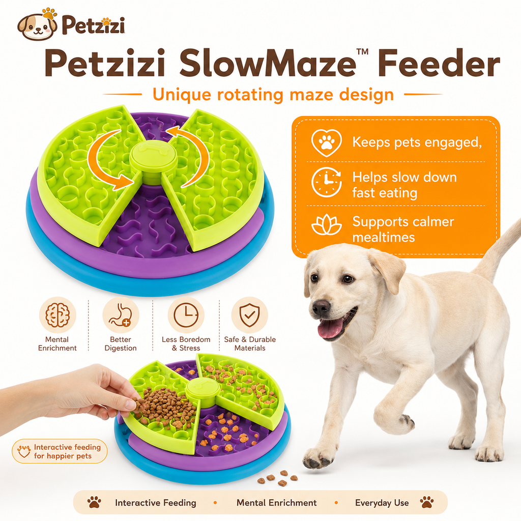 Petzizi SpinMaze™ Slow Feeder