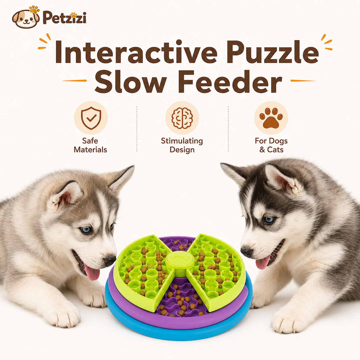 Petzizi SpinMaze™ Slow Feeder
